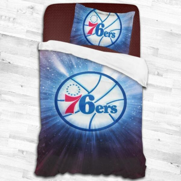 Philadelphia 76Ers Logo Type 1778 Bedding Sets Sporty Bedroom Home Decor