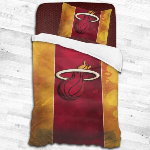 Miami Heat Logo Type 1805 Bedding Sets Sporty Bedroom Home Decor