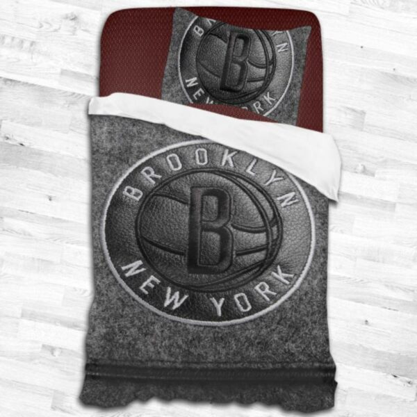 Nba Brooklyn Nets Logo Type 1813 Bedding Sets Sporty Bedroom Home Decor