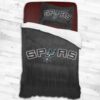 Nba San Antonio Spurs Logo Type 1839 Bedding Sets Sporty Bedroom Home Decor
