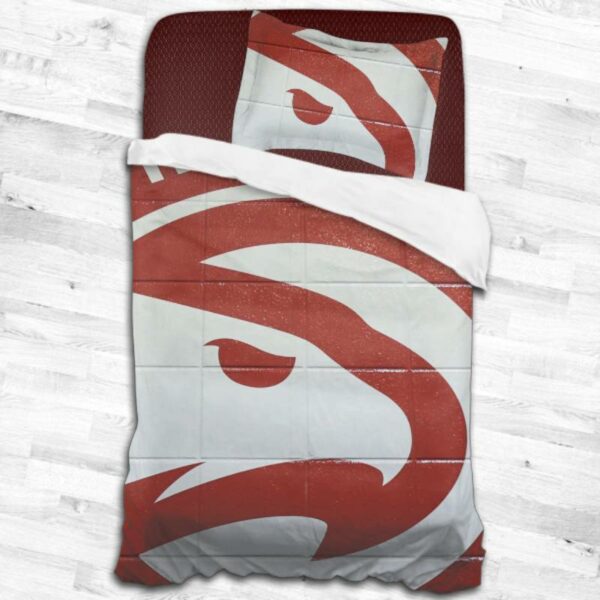 Atlanta Hawks Logo Type 1848 Bedding Sets Sporty Bedroom Home Decor