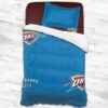 Oklahoma City Thunder Logo Type 1849 Bedding Sets Sporty Bedroom Home Decor