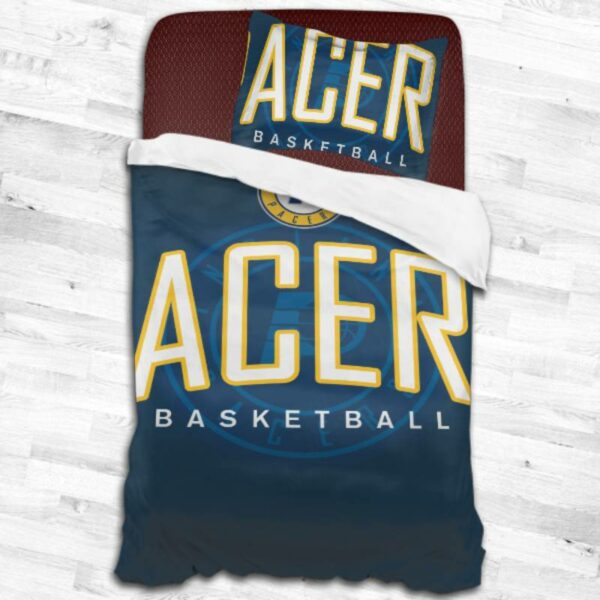 Nba Indiana Pacers Logo Type 1886 Bedding Sets Sporty Bedroom Home Decor