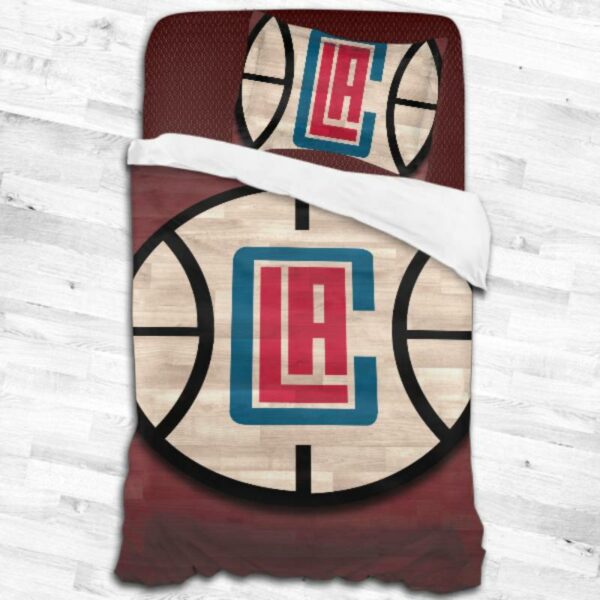 Nba La Clippers Logo Type 1962 Bedding Sets Sporty Bedroom Home Decor