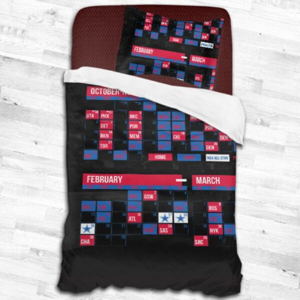 Nba La Clippers Logo Type 1964 Bedding Sets Sporty Bedroom Home Decor