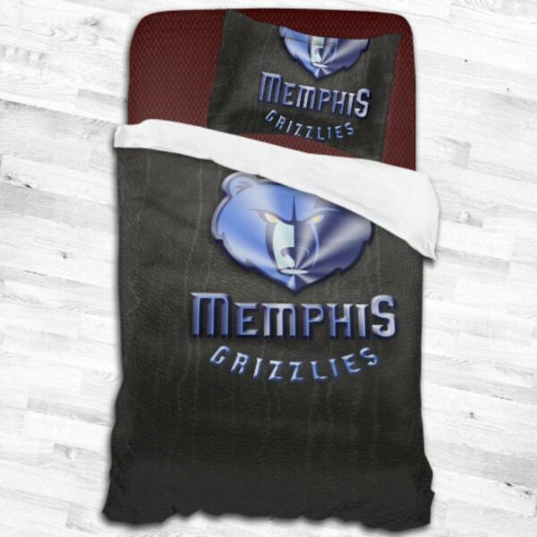 Nba Memphis Grizzlies Logo Type 1966 Bedding Sets Sporty Bedroom Home Decor