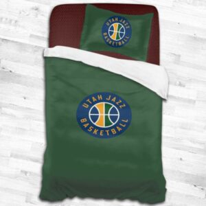 Nba Utah Jazz Logo Type 1968 Bedding Sets Sporty Bedroom Home Decor
