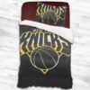 Nba New York Knicks Logo Type 1969 Bedding Sets Sporty Bedroom Home Decor