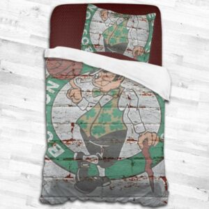 Boston Celtics Logo Type 1999 Bedding Sets Sporty Bedroom Home Decor