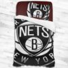 Brooklyn Nets Logo Type 2002 Bedding Sets Sporty Bedroom Home Decor