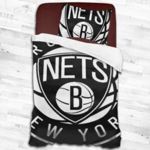 Brooklyn Nets Logo Type 2002 Bedding Sets Sporty Bedroom Home Decor