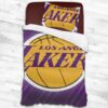 Los Angeles Lakers Logo Type 2008 Bedding Sets Sporty Bedroom Home Decor