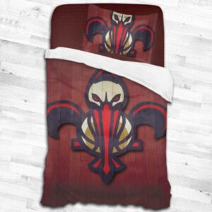 New Orleans Pelicans Logo Type 2113 Bedding Sets Sporty Bedroom Home Decor