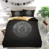 Versace Logo Brand Bedding Set Bedroom Home Decor Luxury Bedspread