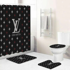 Louis Vuitton Lv Bathroom Set Bath Mat Home Decor Luxury Fashion Brand Hypebeast