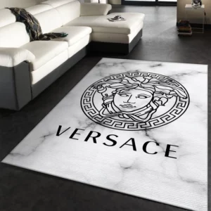 Versace Rectangle Rug Door Mat Luxury Home Decor Fashion Brand Area Carpet