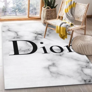 Dior Rectangle Rug Home Decor Area Carpet Door Mat Fashion Brand Luxury