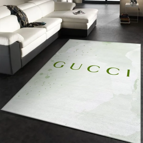 Gucci white Rectangle Rug Fashion Brand Door Mat Luxury Home Decor Area Carpet