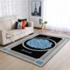 North Carolina Tar Heels Ncaas Team Logo Type 8087 Rug Area Carpet Living Room Home Decor