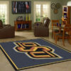 Oklahoma State Cowboyss Ncaa Football Basketball Custom Type 8110 Rug Home Decor Area Carpet Living Room
