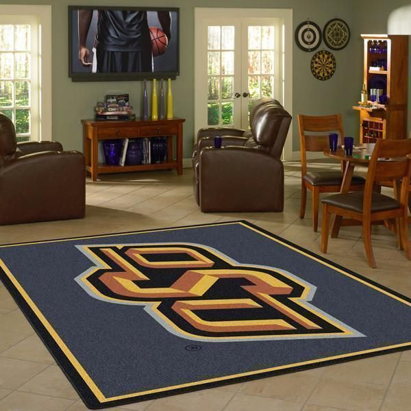 Oklahoma State Cowboyss Ncaa Football Basketball Custom Type 8110 Rug Home Decor Area Carpet Living Room