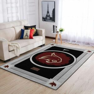 Texas State Bobcatss Ncaa Football Basketball Team Logo Type 8114 Rug Living Room Home Decor Area Carpet