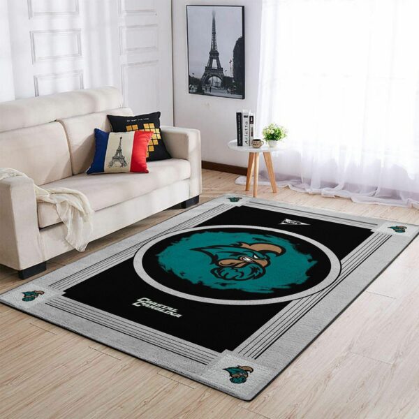 Coastal Carolina Chanticleers Ncaa Team Logo Nice Type 8172 Rug Home Decor Living Room Area Carpet