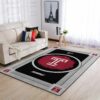 Temple Owls Ncaa Team Logo Nice Type 8347 Rug Living Room Area Carpet Home Decor