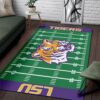 Lsu Tigers Customncaa Mat Type 8386 Rug Area Carpet Living Room Home Decor