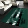 Michigan State Spartans Ncaa Custom Type 8506 Rug Home Decor Living Room Area Carpet