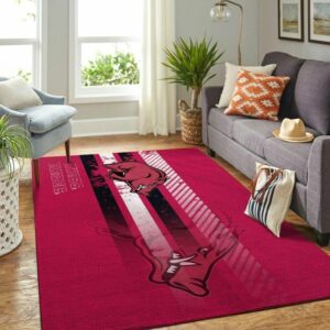 Arkansas Razorbacks Ncaa Custom Type 8512 Rug Home Decor Area Carpet Living Room