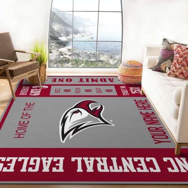 Nc Central Eagles Ncaa Customizable Us Type 8692 Rug Area Carpet Home Decor Living Room
