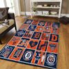 Detroit Tigers Mlb Baseball Baseball Type 8711 Rug Area Carpet Living Room Home Decor