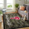 Philadelphia Phillies Mlb Baseball Team Logo Type 8764 Rug Living Room Home Decor Area Carpet