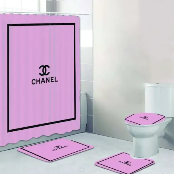 Chanel Bathroom Set Bath Mat Hypebeast Luxury Fashion Brand Home Decor