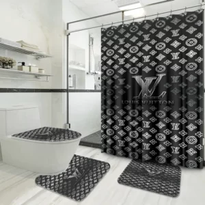 Louis Vuitton Bathroom Set Hypebeast Bath Mat Home Decor Luxury Fashion Brand