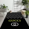 Gucci Edition Rectangle Rug Area Carpet Fashion Brand Home Decor Luxury Door Mat