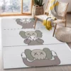 Kaws Rectangle Rug Door Mat Fashion Brand Area Carpet Luxury Home Decor