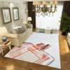 Chanel Perfume Art Rectangle Rug Area Carpet Home Decor Door Mat Fashion Brand Luxury