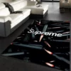 Supreme Rectangle Rug Home Decor Fashion Brand Luxury Door Mat Area Carpet