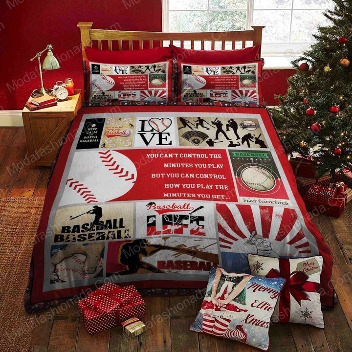 Baseball Love Life Baseball Sport 18 Logo Type 1598 Bedding Sets Sporty Bedroom Home Decor