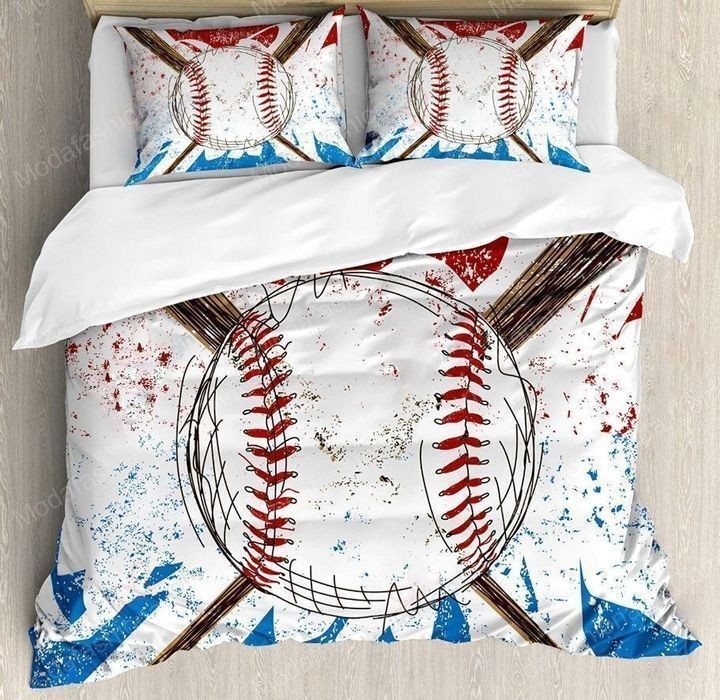 Baseball Sport 12 Logo Type 1601 Bedding Sets Sporty Bedroom Home Decor