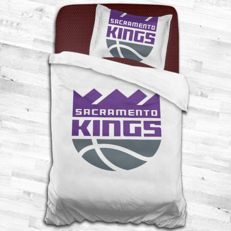 Nba Sacramento Kings Logo Type 1656 Bedding Sets Sporty Bedroom Home Decor