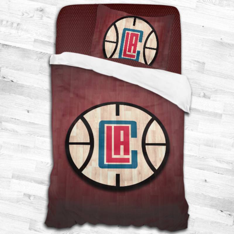 La Clippers Logo Type 1685 Bedding Sets Sporty Bedroom Home Decor