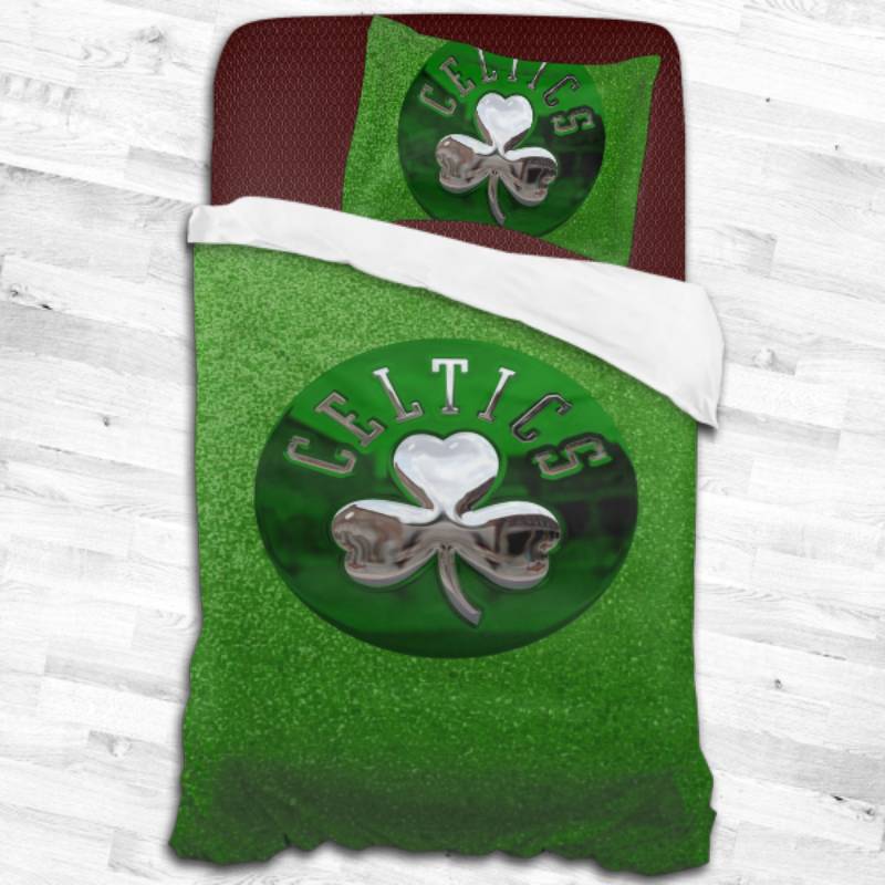 Nba Boston Celtics Logo Type 1693 Bedding Sets Sporty Bedroom Home Decor