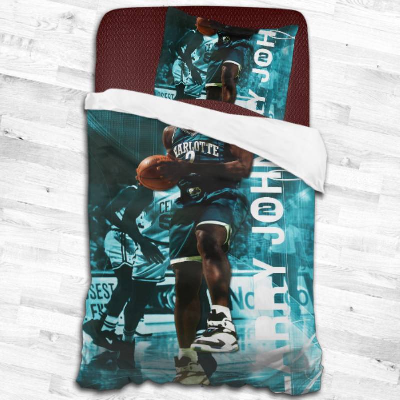 Nba Charlotte Hornets Logo Type 1694 Bedding Sets Sporty Bedroom Home Decor