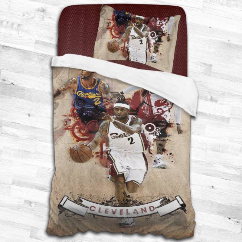 Nba Cleveland Cavaliers Logo Type 1695 Bedding Sets Sporty Bedroom Home Decor