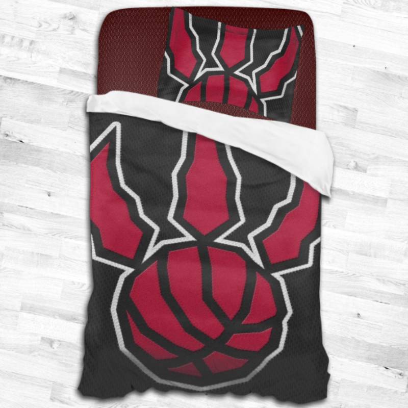 Nba Toronto Raptors Logo Type 1715 Bedding Sets Sporty Bedroom Home Decor