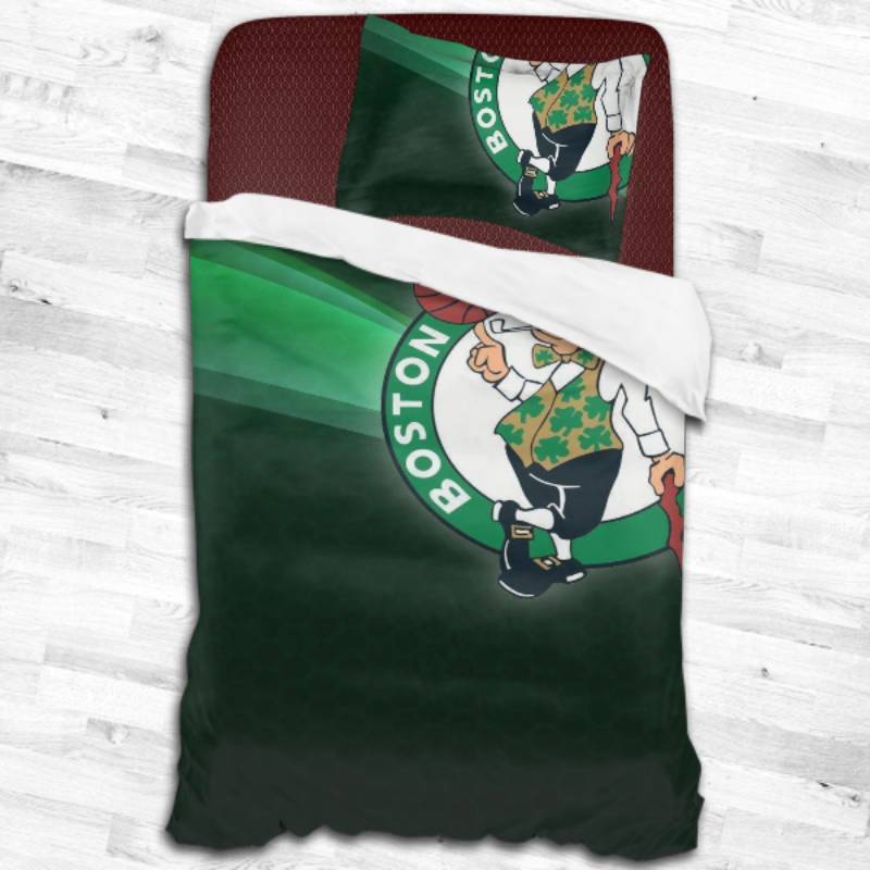 Boston Celtics Logo Type 1736 Bedding Sets Sporty Bedroom Home Decor