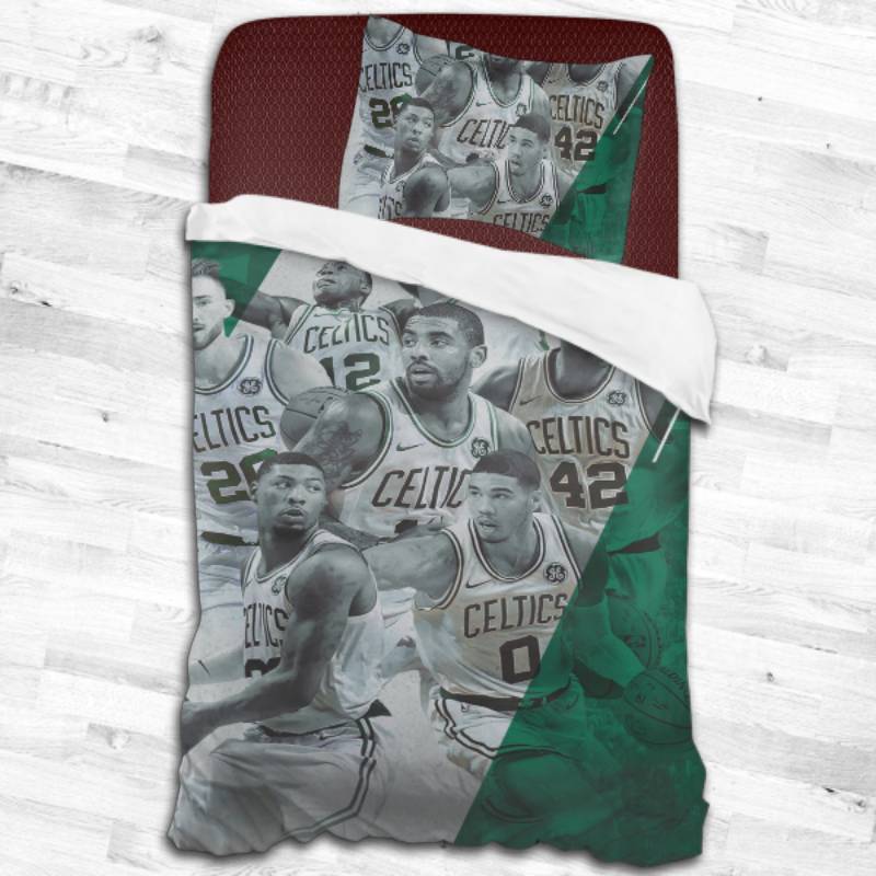 Boston Celtics Logo Type 1739 Bedding Sets Sporty Bedroom Home Decor